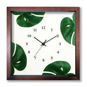 Monstera Clock XeNbN SV-3003 t[J[FuE ۏؕt X JtF EW r[ ze @l kar-9302219s3 A[gpl A[g{[h ǎ tB  k 