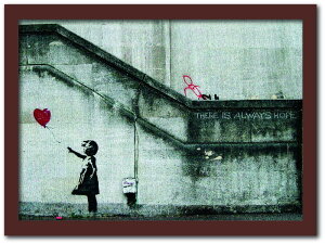 oNV[ Banksy CeAA[g Girl with Balloon DƏ VS-1002BR-A2 t[J[FuE TCYFA2 X JtF EW r[ ze @l kar-10054176s11 A[gpl A[g{[