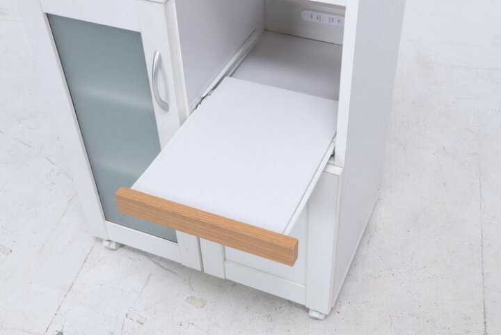 楽天市場】キッチンカウンター サージュ WH×NA 60幅 (96818 