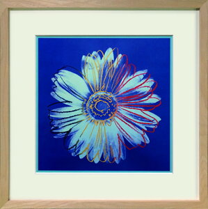 AfBEEH[z Andy Warhol Daisy c.1982 blue on blue 425x425x32mm 425x425x32mm IAW-62505 bic-11112351s1 A[gpl A[g{[h ǎ tB  k _ Ƌ CeA i` e