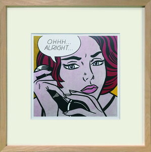 ���L�e���X�^�C�� Roy Lichtenstein Ohhh...Alright... 425x425x32mm 425x425x32mm IRL-62520 bic-11132309s1 �A�[�g�p�l�� �A�[�g�{�[�h �ǎ� �����t�B���� �������� �k�� ���_�� �Ƌ� �C���e���A �i�`������ �e�C�X�g