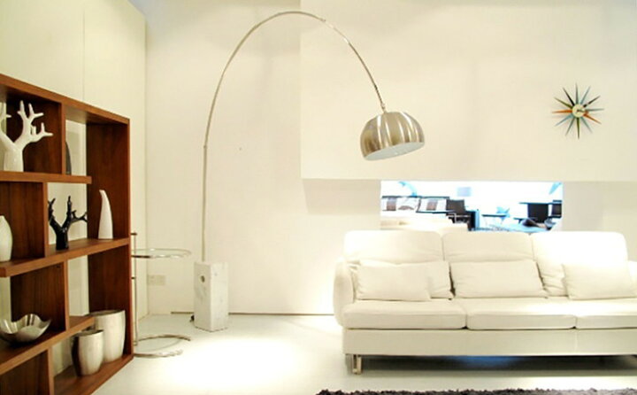 楽天市場】アッキーレ・カスティリオーニ アルコ ランプ ARCO Lamp 白  