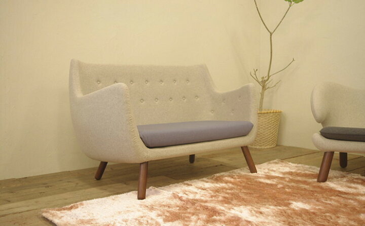 楽天市場】ポエト ソファ 2P POET Sofa 2P ファブリックC 3年保証付 