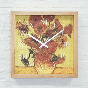Masterpiece Clock 掞v Vincent Willem van Gogh Sbz Ђ܂ CN-1001NA t[J[ i` W265×H265×D45mm X JtF EW r[ ze @l kar-11655603s2 |v uv |v 