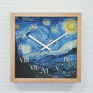 Masterpiece Clock 掞v Vincent Willem van Gogh Sbz  CN-1002NA t[J[ i` W265×H265×D45mm X JtF EW r[ ze @l kar-11655604s2 |v uv |v 