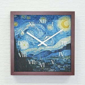 Masterpiece Clock 掞v Vincent Willem van Gogh Sbz  CN-1002BR t[J[ uE W265×H265×D45mm X JtF EW r[ ze @l kar-11655604s3 |v uv |v 