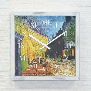 Masterpiece Clock 掞v Vincent Willem van Gogh Sbz ̃JtFeX CN-1003WH t[J[ zCg W265×H265×D45mm X JtF EW r[ ze @l kar-11655605s1 |v uv |