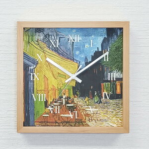 Masterpiece Clock 掞v Vincent Willem van Gogh Sbz ̃JtFeX CN-1003NA t[J[ i` W265×H265×D45mm X JtF EW r[ ze @l kar-11655605s2 |v uv 