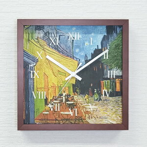 Masterpiece Clock 掞v Vincent Willem van Gogh Sbz ̃JtFeX CN-1003BR t[J[ uE W265×H265×D45mm X JtF EW r[ ze @l kar-11655605s3 |v uv |