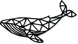 【スーパーセール対象商品】GEO-ARTシリーズ Whale クジラ GA-1007 サイズ 約W380×H210×D4mm 重量 約100g kar-11673546s1 アートパネル 北欧 モダン 家具 インテリア 新生活 オススメ