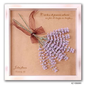 ԑ̃A[gt[ Jolies fleurs AZ-1006WH t[J[ AeB[NzCgԑ̐F p[v wi MDF+[U[H W265×H265×D45mm X JtF EW r[ ze @l kar-11708515s3 A