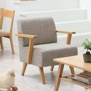 モティ ソファ ソファー sofa 1人掛 ブラウン グリーン ナチュラル W61×D66×H72×SH40 azu-rto-741 あす楽 ソファ ソファ ソファベッド 送料無料 北欧 モダン 家具 インテリア ナチュラル テイスト 新