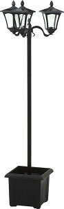 LED �\�[���[�X�^���h���C�g 3�� �v�����^�[�t�� �� ��530×���s485×����1860mm fj-38520 �K�[�f�����C�g ���U ���C�g �C���~�l�[�V���� �G�N�X�e���A �K�[�f���t�@�j�`���[ �K�[�f�� DIY �k�� ���_