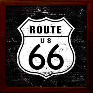 �T�C���t���[�� ���[�g66 SIGN FRAME Route 66 220x220x20 snw-zsf-52030 �A�[�g�p�l�� �A�[�g�{�[�h �ǎ� �����t�B���� �������� �k�� ���_�� �Ƌ� �C���e���A �i�`������ �e�C�X�g �V���� �I�X�X�� ����