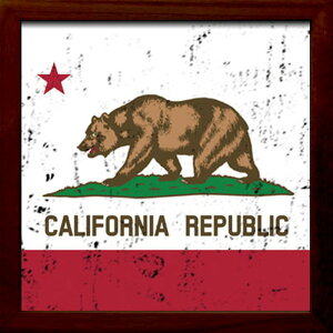 �T�C���t���[�� �J���t�H���j�A���p�u���b�N SIGN FRAME California Republic 220x220x20 snw-zsf-52031 �A�[�g�p�l�� �A�[�g�{�[�h �ǎ� �����t�B���� �������� �k�� ���_�� �Ƌ� �C���e���A �i�`������ �e
