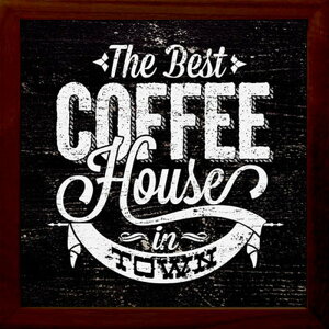 �T�C���t���[�� �R�[�q�[1 SIGN FRAME Coffee 1 220x220x20 snw-zsf-52034 �A�[�g�p�l�� �A�[�g�{�[�h �ǎ� �����t�B���� �������� �k�� ���_�� �Ƌ� �C���e���A �i�`������ �e�C�X�g �V���� �I�X�X�� ����