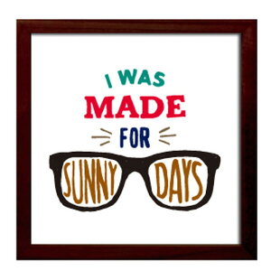 �T�C���t���[�� �T�j�[�f�C�Y SIGN FRAME Sunny Days 220x220x20 snw-zsf-52140 �A�[�g�p�l�� �A�[�g�{�[�h �ǎ� �����t�B���� �������� �k�� ���_�� �Ƌ� �C���e���A �i�`������ �e�C�X�g �V���� �I�X�X��