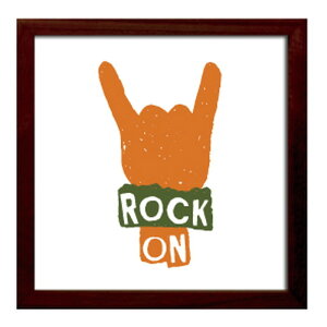 �T�C���t���[�� ���b�N�I�� SIGN FRAME Rock On 220x220x20 snw-zsf-52142 �A�[�g�p�l�� �A�[�g�{�[�h �ǎ� �����t�B���� �������� �k�� ���_�� �Ƌ� �C���e���A �i�`������ �e�C�X�g �V���� �I�X�X�� ��