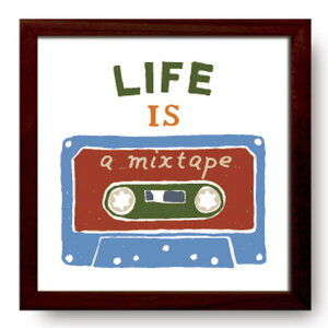 �T�C���t���[�� ���C�t�C�Y�~���[�W�b�N SIGN FRAME Life is Music 220x220x20 snw-zsf-52145 �A�[�g�p�l�� �A�[�g�{�[�h �ǎ� �����t�B���� �������� �k�� ���_�� �Ƌ� �C���e���A �i�`������ �e�C�X�g �V
