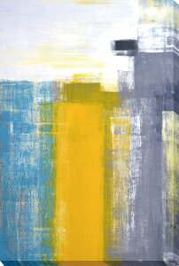 A[g pl eB[AhCG[ ۉ Art Panel Teal and Yellow Abstract Art Painting 530x800x40 snw-iap-52781 A[gpl A[g{[h ǎ tB  k _ Ƌ CeA 