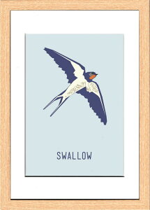 �k�� �o�[�h �X�����[ North Birds Swallow 220x305x20 snw-znb-53434 �A�[�g�p�l�� �A�[�g�{�[�h �ǎ� �����t�B���� �������� �k�� ���_�� �Ƌ� �C���e���A �i�`������ �e�C�X�g �V���� �I�X�X�� �������