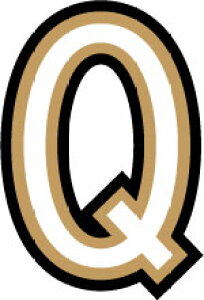 LETTER DECAL y Q z ^[fJ[XebJ[ 2.5cmTCY At@xbg DIY ^O CN KX hA  X[cP[X LD1Q gs XebJ[