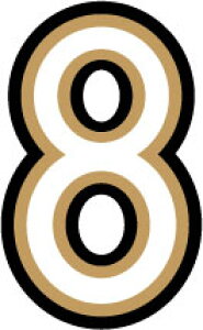 LETTER DECAL y 8 z ^[fJ[XebJ[ 7.6cmTCY io[ DIY ^O CN KX hA  X[cP[X LD38 gs XebJ[