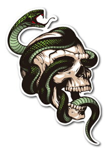 oCJ[XebJ[ BIKER STICKER oCN n[[ wbg XJ&Xl[N RIGHT [ hN  BK004  XebJ[ OOK