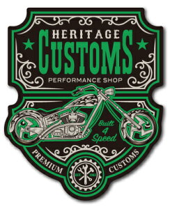 oCJ[XebJ[ BIKER STICKER oCN n[[ wbg HERITAGE CUSTOMS BK031  XebJ[ OOK