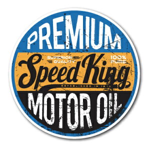 oCJ[XebJ[ BIKER STICKER oCN n[[ wbg Speed King Be[W BK037  XebJ[ OOK