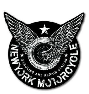 oCJ[XebJ[ BIKER STICKER oCN n[[ wbg zC[ WING H Be[W T[N BK055  XebJ[ OOK