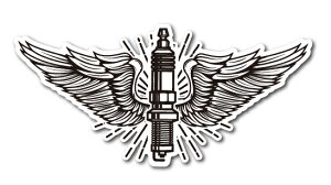 oCJ[XebJ[ BIKER STICKER oCN n[[ wbg WING H BK046  XebJ[ OOK