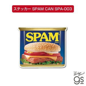 �X�e�b�J�[ SPAM CAN �X�p���� �p�b�P�[�W SPA003 �A�����J���G�� �O�b�Y