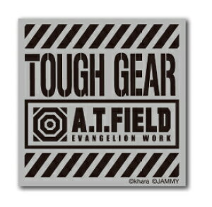 A.T.FIELD ステッカー TOUGH GEAR ATF008R 反射素材 エヴァンゲリオン ヘルメット バイク 車 ツール ワークブランド グッズ