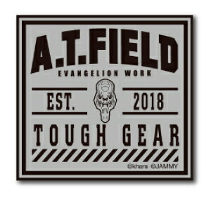 A.T.FIELD ステッカー 弐号機 TOUGH GEAR ATF012R 反射素材 エヴァンゲリオン ヘルメット バイク 車 ツール ワークブランド グッズ