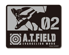 A.T.FIELD ステッカー 弐号機 02 ATF017R 反射素材 エヴァンゲリオン ヘルメット バイク 車 ツール ワークブランド グッズ