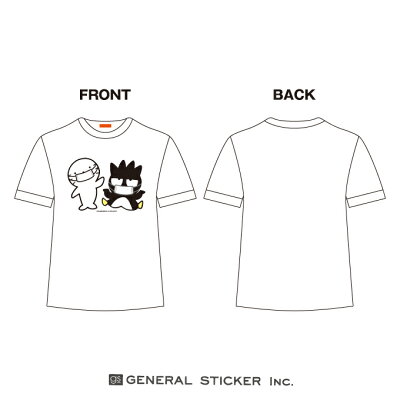 楽天市場 キッズサイズ 90cm 140cm バッドばつ丸 キャラクターtシャツ サンリオ マスクシリーズ 子供用 選べるサイズ イラスト ライセンス商品 Gstk042 Gsオリジナルデザイン 公式グッズ ゼネラルステッカー