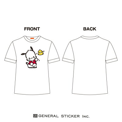 楽天市場 ネット限定商品 ポチャッコ キャラクターtシャツ サンリオ マスクシリーズ レディースサイズ M L イラスト ライセンス商品 Gst041 Gsオリジナルデザイン 公式グッズ ゼネラルステッカー