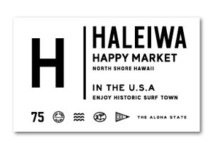 nCnbs[}[Pbg XebJ[ H HALEIWA XNGA HHM066  nC HAWAII CXg m[XVA ObY