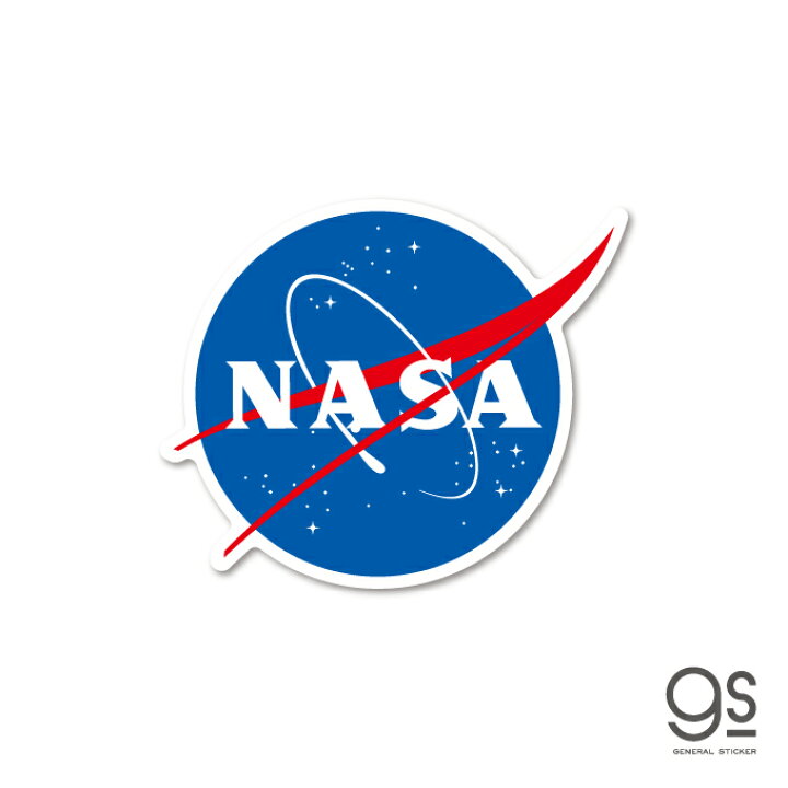 楽天市場 Nasa ミニステッカー ミートボールロゴ エンブレム 宇宙 スペースシャトル ステッカー Nasa041 Gs 公式 グッズ ゼネラル ステッカー