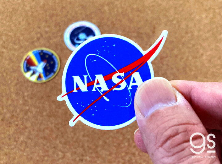 楽天市場 Nasa ミニステッカー シャトル エンブレム 宇宙 スペースシャトル ステッカー Nasa044 Gs 公式 グッズ ゼネラルステッカー
