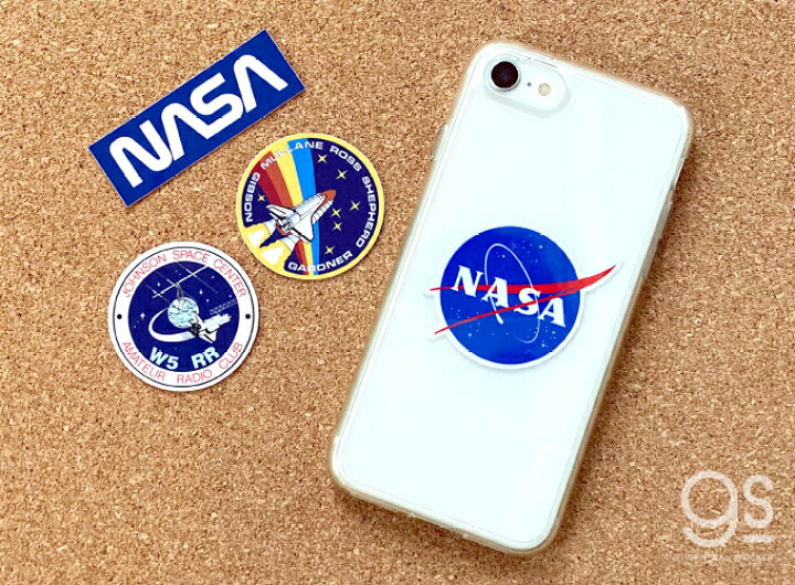 楽天市場 Nasa ミニステッカー シャトル エンブレム 宇宙 スペースシャトル ステッカー Nasa044 Gs 公式 グッズ ゼネラルステッカー