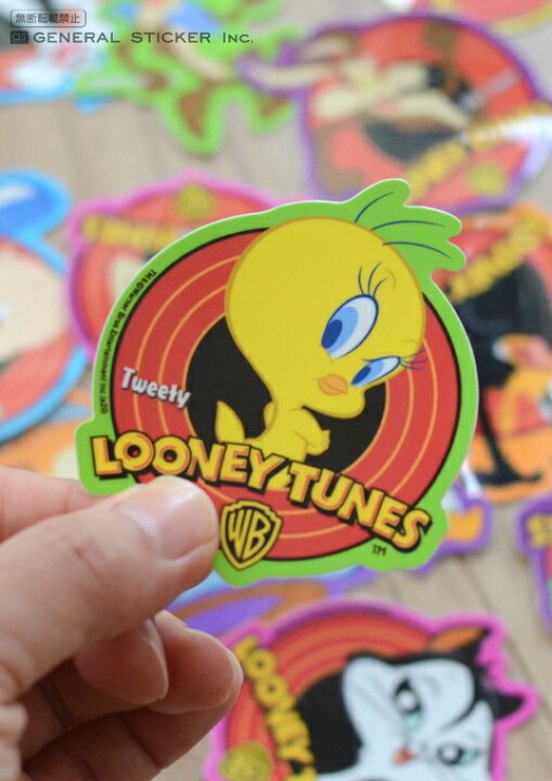 楽天市場 3月末で販売終了 ルーニー テューンズ ロード ランナー キャラクターステッカー ワーナー ブラザース アメリカ アニメーション Wb006 Gs ステッカー 公式グッズ ゼネラルステッカー