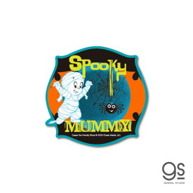 キャスパー ダイカットステッカー SPOOKY MUMMY キャスパー ユニバーサル ゴースト Casper おしゃれ アメリカ イラスト gs 公式グッズ CAS-013