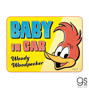 EbhybJ[ ԗpXebJ[ BABY IN CAR jo[T LN^[XebJ[ woody Woodpecker CXg gs ObY WWP-017