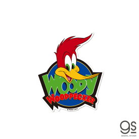 ウッドペッカー ダイカットステッカー WOODY WOODPECKER & FACE ユニバーサル キャラクターステッカー woody Woodpecker イラスト gs 公式グッズ WWP-009