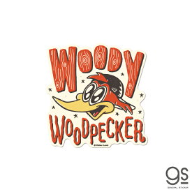 ウッドペッカー ダイカットステッカー WOODY WOODPECKER イラスト ユニバーサル キャラクターステッカー woody Woodpecker イラスト gs 公式グッズ WWP-013