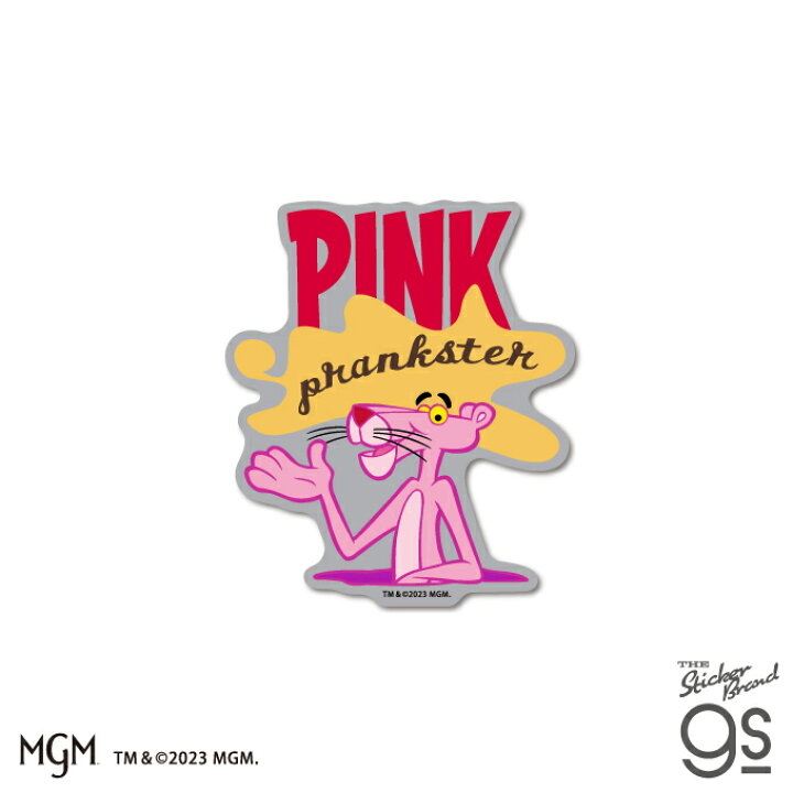 楽天市場】ピンクパンサー ダイカットステッカー PINK prankster 