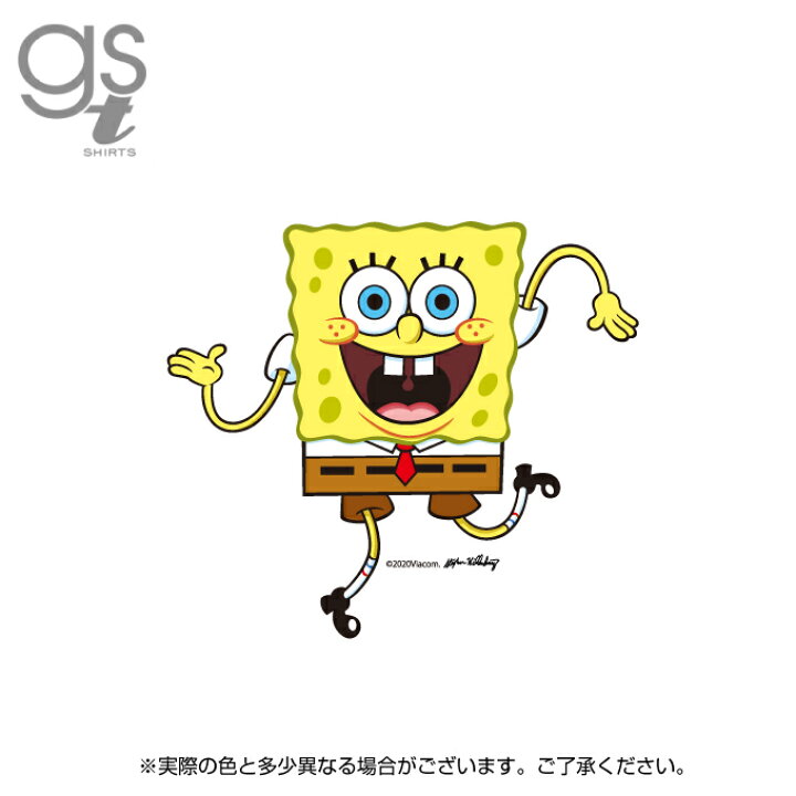 楽天市場 ネット限定商品 スポンジ ボブ キャラクターtシャツ ボブ レディースサイズ M L アメリカ アニメ Spongebob オマケ付き Spo040 Gs 公式グッズ ゼネラルステッカー