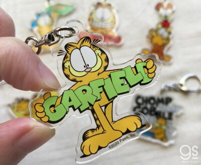 楽天市場 ガーフィールド アクリルキーホルダー ピザ キャラクターグッズ アメリカ アニメ Garfield 猫 Gf024 Gs 公式グッズ ゼネラルステッカー